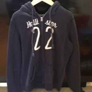 Hollister California blue hoodies
